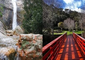 Villacidro, Sa Spendula più bella che mai: ripristinati i due ponti sulla cascata che incantò D’Annunzio