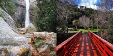 Villacidro, Sa Spendula più bella che mai: ripristinati i due ponti sulla cascata che incantò D’Annunzio