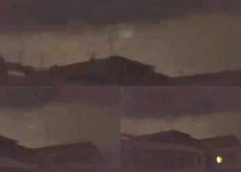 Strane luci nel cielo a Pirri: “Mai visto niente del genere” -VIDEO