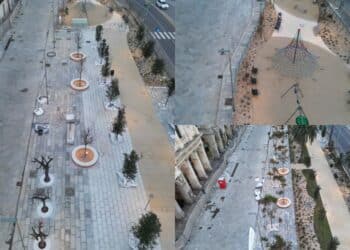 Cagliari, ecco il nuovo volto di via Roma: alberelli, panchine e attrazioni per i più piccoli