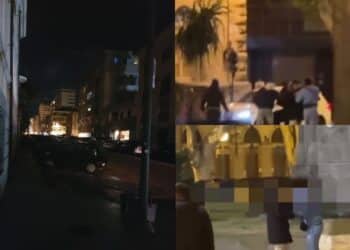 Cagliari, piazza del Carmine sempre più fuori controllo: volano bottiglie di vetro durante una rissa