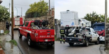 Maltempo e guasti alle linee elettriche in Sardegna, a decine gli interventi effettuati