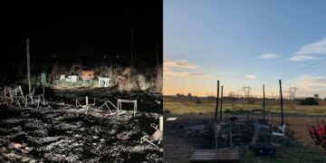 Selargius, in fiamme Sa Barracca de Su Padru: il simbolo della lotta contro il Tyrrhenian Link