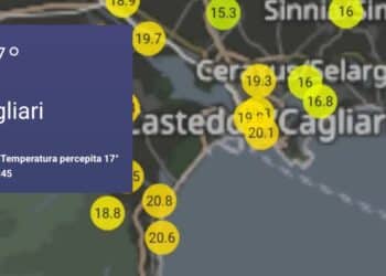 Una strana, tiepida notte invernale: oltre 20 gradi registrati nel capoterrese