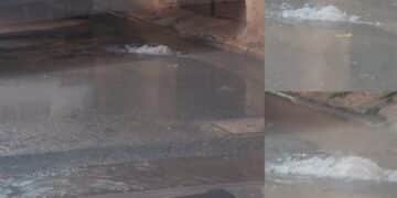 Nuova perdita idrica a Capoterra, in via Sicilia una fontana sgorga dal sottosuolo