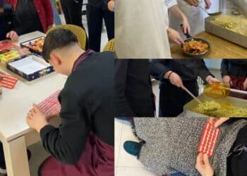 Arbus, generazioni a confronto: il pranzo dei giovani chef per gli ospiti della casa di riposo