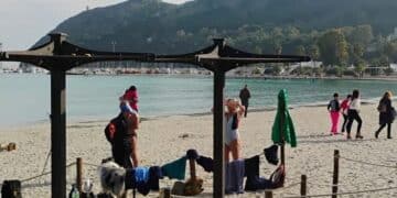 Cagliari: temperature miti, un bel sole e il Poetto diventa meta attrattiva il giorno della Befana
