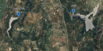 Emergenza siccità, gli invasi di Olai e Govossai ai minimi storici