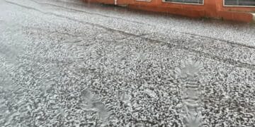 Violenta grandinata questa mattina a Burcei