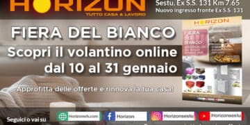 Inizia la Fiera del Bianco da Horizon Sestu: Offerte e Qualità per la tua Casa