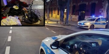 Cagliari, la polizia scopre decine di oggetti rubati abbandonati tra i rifiuti