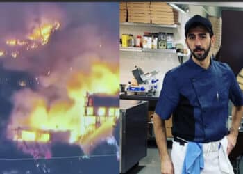 Il gran cuore dei sardi non si ferma mai: da Culver City, California, Vincenzo Porcu, ristoratore originario di Sinnai, invita soccorritori ed evacuati