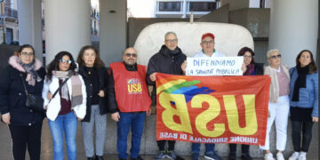 Cagliari, USB Sanità: grande partecipazione alla manifestazione degli OSS della ASL: “Ma vogliamo vengano assunti”