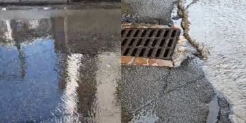 Assemini, fiume in piena in via Kennedy: un’imponente perdita idrica mette in ginocchio i residenti