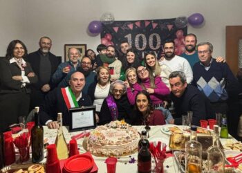 Tissi celebra il centenario di zia Giovannina Marrosu