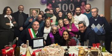 Tissi celebra il centenario di zia Giovannina Marrosu