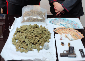 Selargius, 55enne in arresto per spaccio: in casa spunta una pistola
