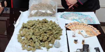 Selargius, 55enne in arresto per spaccio: in casa spunta una pistola