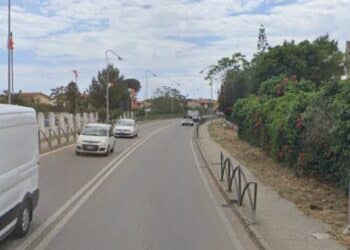 Capoterra, inversione di marcia pericolosa nella deviazione fra la rotonda di Rio San Girolamo-Su Loi