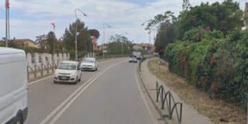 Capoterra, inversione di marcia pericolosa nella deviazione fra la rotonda di Rio San Girolamo-Su Loi