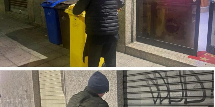 Cagliari, alla Fonsarda due commercianti multati per occupazione di suolo pubblico: “Niente spazio per i mastelli all’interno”