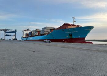 Cagliari, al portocanale rispunta dopo anni di assenza una nave Maerks per l’Algeria: il rilancio è possibile?