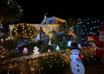 Concorso “Le Migliori Luminarie in Sardegna 2024”: stravince Casa Zanda-Lai di Ussana