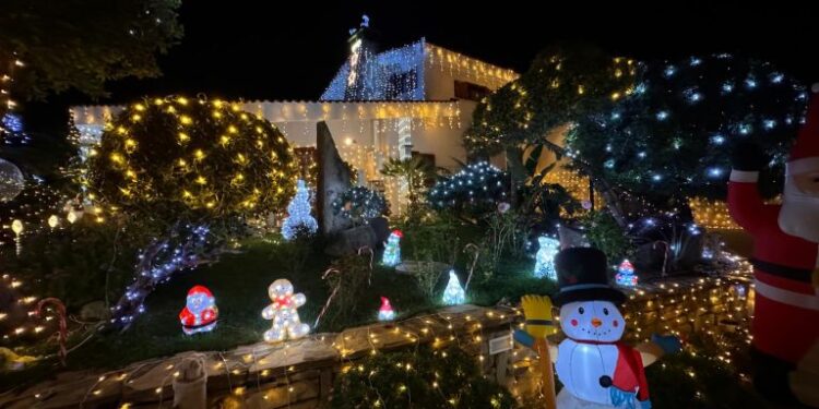 Concorso “Le Migliori Luminarie in Sardegna 2024”: stravince Casa Zanda-Lai di Ussana