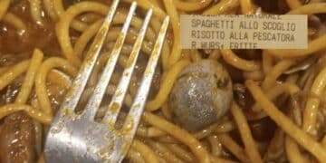 Sestu, una grossa pietra all’interno del piatto di pasta: “Signora di cosa si lamenta? Sono spaghetti allo scoglio…”