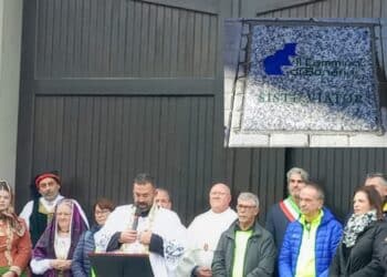 Monserrato e il Cammino di Bonaria: ieri la cerimonia della posa delle tre pietre Siste Viator