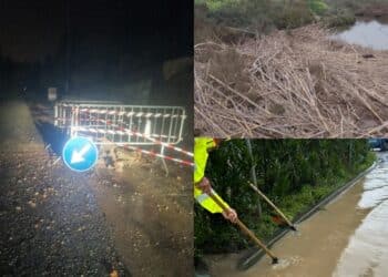 Ordinaria pioggia nel Sud Sardegna: frane, allagamenti e interruzioni di energia elettrica