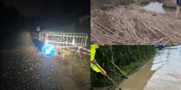 Ordinaria pioggia nel Sud Sardegna: frane, allagamenti e interruzioni di energia elettrica