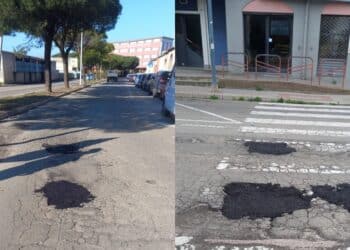 Monserrato, buche e voragini ispezionate dai tecnici: al via sino a 500 interventi