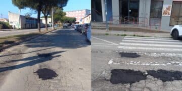 Monserrato, buche e voragini ispezionate dai tecnici: al via sino a 500 interventi