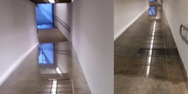 Assemini, sottopassaggio di via Sant’Elia nuovamente allagato: protesta dei residenti costretti a dover aggirare l’ostacolo