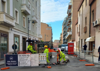 Cagliari, dismissione delle vecchie reti idriche nelle vie Orlando e Einaudi