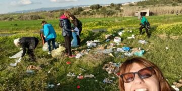 Settimo San Pietro, i volontari dell’ambiente raccolgono sacchi colmi di rifiuti