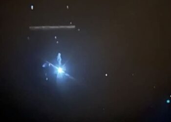 Ales, un oggetto misterioso catturato con un telescopio oculare e uno smartphone