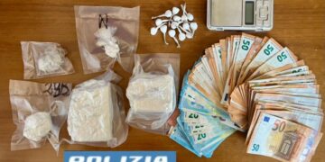 Cocaina in un’abitazione a Selargius, i Falchi arrestano tre persone