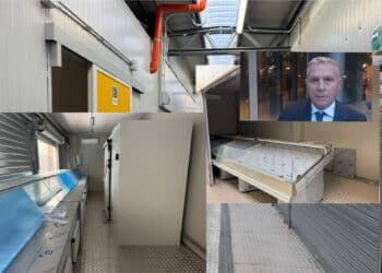 Cagliari, sopralluogo al mercato di piazza Nazzari: conto alla rovescia per il trasferimento