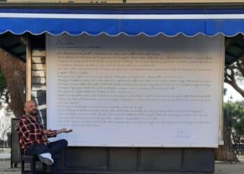 Chiusura del chiosco Luchia, Claudio Ara si scusa con una lettera scritta a mano e rassicura: “State sereni, non vi lascio”