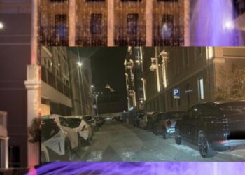 Movida selvaggia a Palazzo Doglio: i macchinoni parcheggiano sulle strisce senza alcun controllo