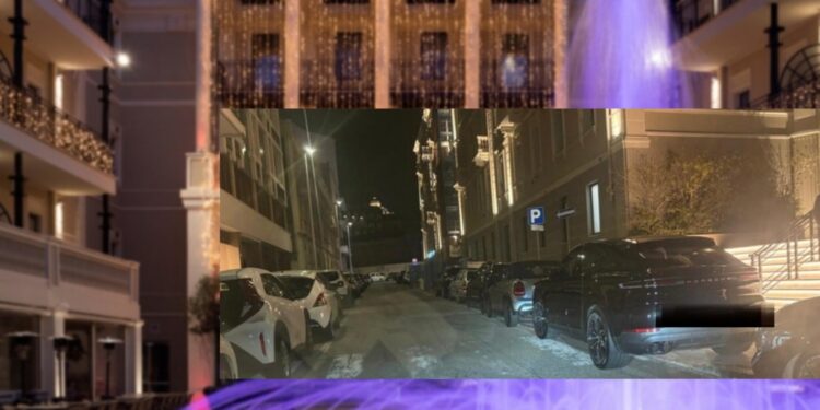 Movida selvaggia a Palazzo Doglio: i macchinoni parcheggiano sulle strisce senza alcun controllo
