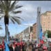 Cagliari: protesta dei lavoratori dei call center contro il nuovo contratto Assocontact