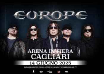 I mitici Europe per la prima volta in Sardegna: concerto rock da ricordare alla Fiera di Cagliari