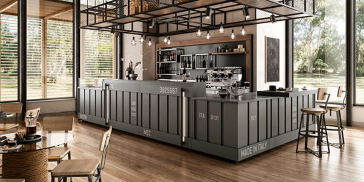 I Consigli di Neon Europa: Arredo Bar Stile Industriale