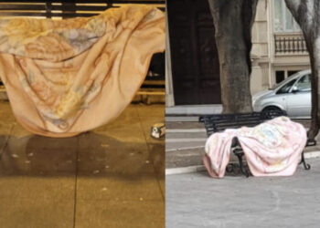 Cagliari, giorno e notte dorme su una panchina in piazza del Carmine, “vogliamo aiutarlo ma il Comune deve fare la sua parte”