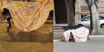 Cagliari, giorno e notte dorme su una panchina in piazza del Carmine, “vogliamo aiutarlo ma il Comune deve fare la sua parte”