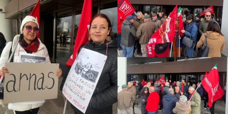 Cgil in rivolta contro la sanità disastro di Alessandra Todde e Bartolazzi: tutti sotto il consiglio regionale a Cagliari