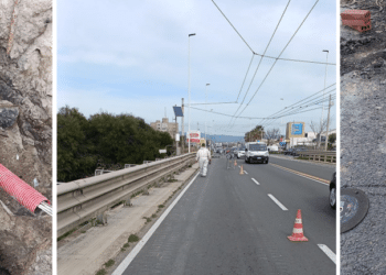 Cagliari, al via gli spettacolari interventi di Abbanoa sul ponte di Terramaini dopo la maxi perdita idrica